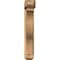 Ekena Millwork Funston Craftsman Rough Sawn Bracket w/ Offset Brace, Western Red Cedar, 6"W x 24"D x 36"H BKT0604X24X36FST04RWR - alternate 4